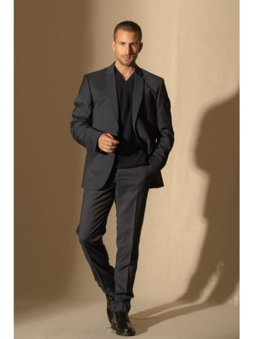 Perfect Cashmere Kaschmir-Pullover in Dunkelblau