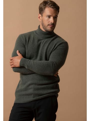Perfect Cashmere Kasjmieren coltrui "Marius" donkergroen