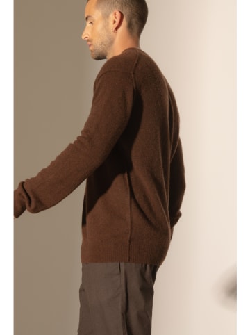 Perfect Cashmere Kasjmieren trui lichtbruin