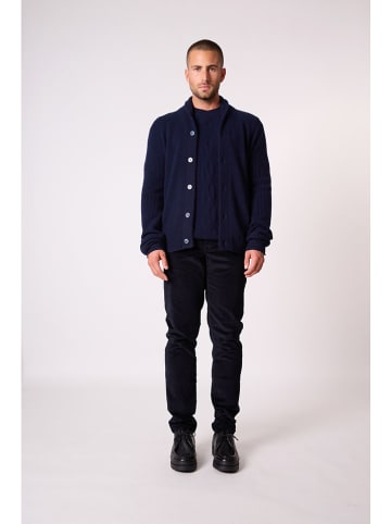 Perfect Cashmere Kaschmir-Cardigan "Gilmour" in Dunkelblau