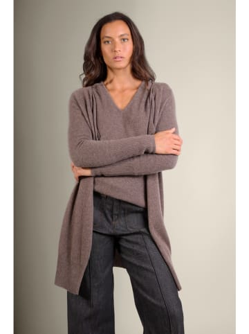 Perfect Cashmere Kaschmir-Cardigan in Braun