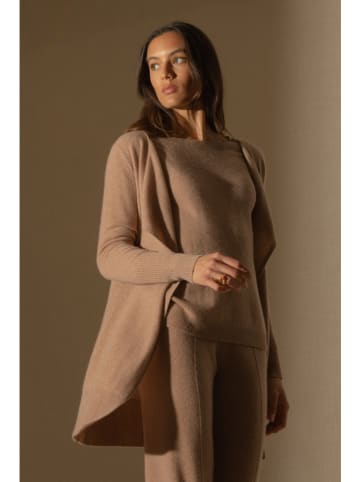 Perfect Cashmere Kasjmieren vest beige