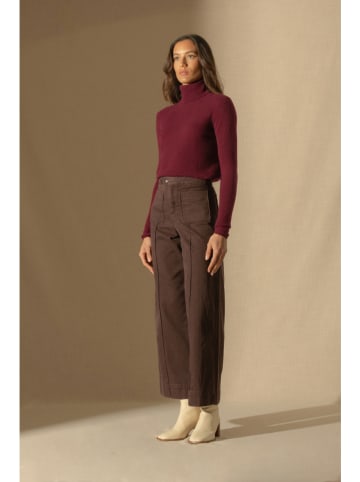 Perfect Cashmere Kaszmirowy golf w kolorze bordowym