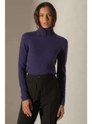 Perfect Cashmere Kaszmirowy golf w kolorze fioletowym