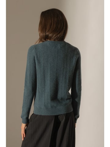 Perfect Cashmere Kaschmir-Pullover "Corva" in Blaugrau