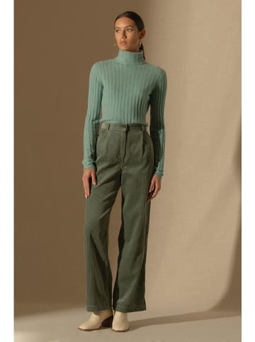 Perfect Cashmere Kaszmirowy golf "Craigton" w kolorze miętowym