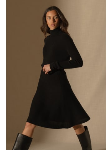 Perfect Cashmere Kaschmir-Rollkragenpullover in Schwarz