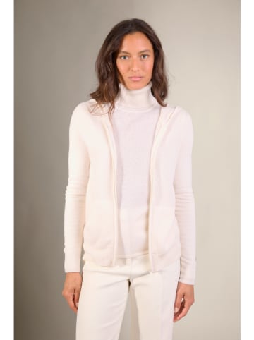 Perfect Cashmere Kaschmir-Cardigan "Emma" in Creme