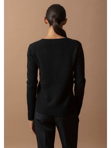 Perfect Cashmere Kaszmirowy sweter "Gaby" w kolorze czarnym