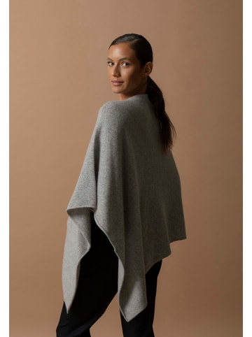 Perfect Cashmere Kaschmir-Poncho "Georgia" in Grau