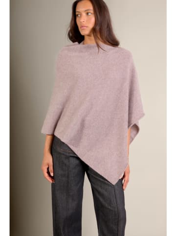Perfect Cashmere Kaschmir-Poncho "Georgia" in Taupe