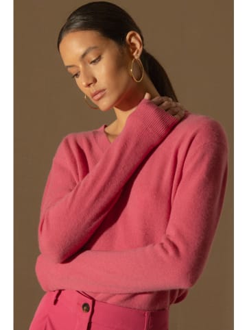 Perfect Cashmere Kaszmirowy sweter w kolorze różowym