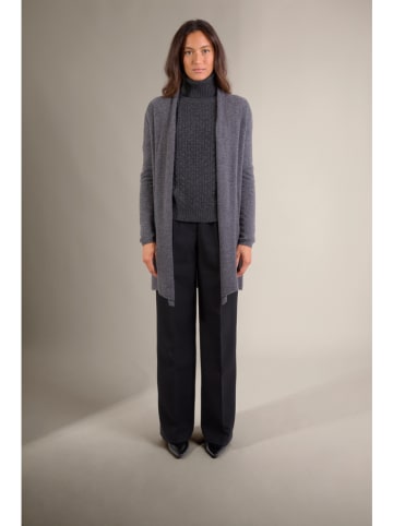 Perfect Cashmere Kaschmir-Cardigan "Kara" in Anthrazit