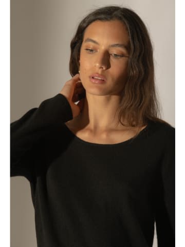 Perfect Cashmere Kaschmir-Pullover in Schwarz