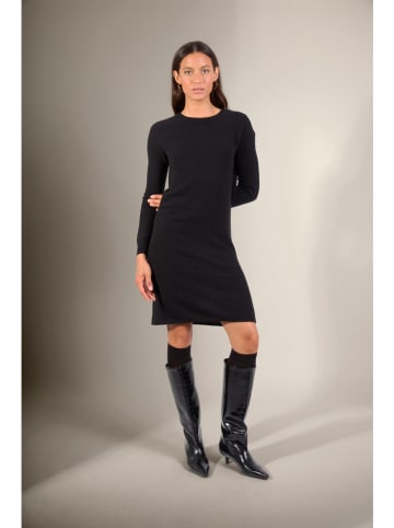 Perfect Cashmere Kaschmir-Kleid "Lola" in Schwarz