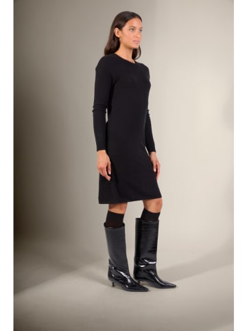 Perfect Cashmere Kaschmir-Kleid "Lola" in Schwarz