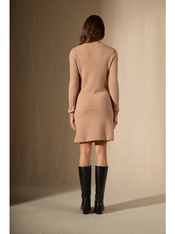 Perfect Cashmere Kaschmir-Kleid in Beige