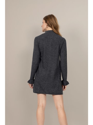 Perfect Cashmere Kaschimir-Kleid "Lyamia" in Anthrazit