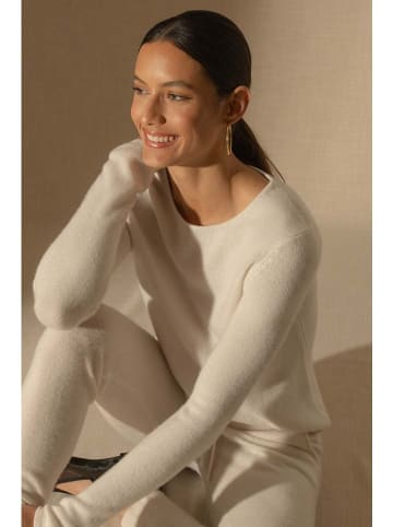 Perfect Cashmere Kaschmir-Pullover "Marya" in Creme