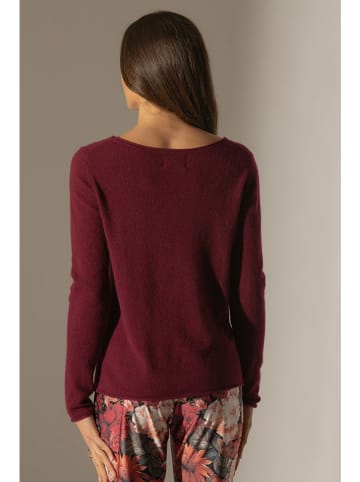 Perfect Cashmere Kaschmir-Pullover "Megan" in Bordeaux