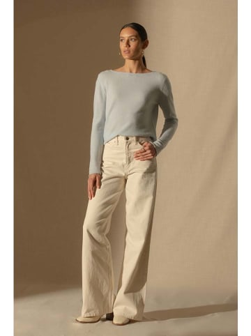 Perfect Cashmere Kaschmir-Pullover "Megan" in Hellblau