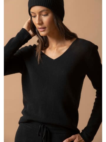 Perfect Cashmere Kaschmir-Pullover in Schwarz