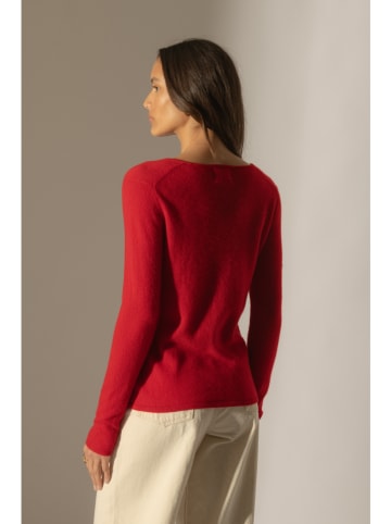 Perfect Cashmere Kaszmirowy sweter w kolorze czerwonym