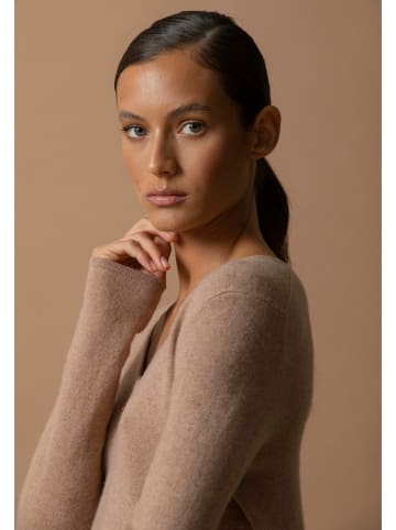 Perfect Cashmere Kaszmirowy sweter w kolorze beżowym