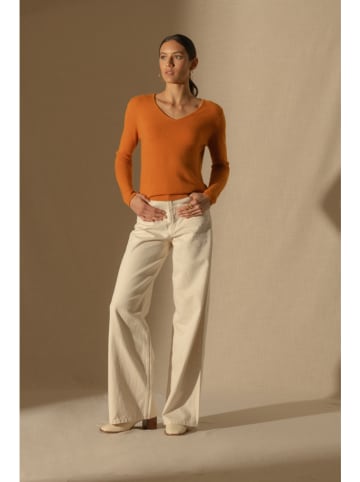 Perfect Cashmere Kaschmir-Pullover in Orange