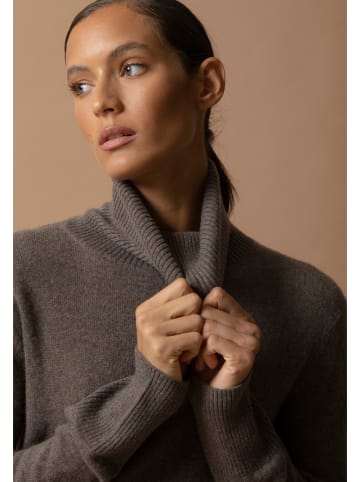 Perfect Cashmere Kaszmirowy golf w kolorze brązowym