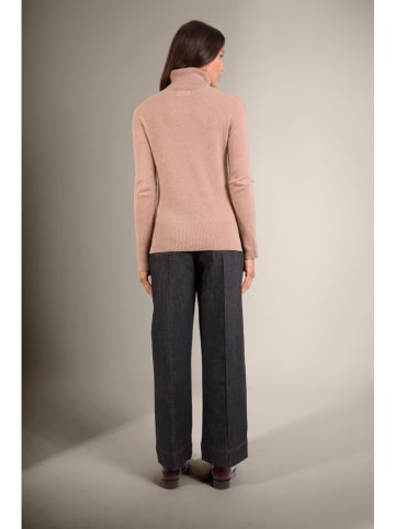 Perfect Cashmere Kaszmirowy golf w kolorze jasnoróżowym