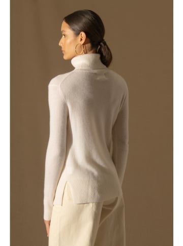 Perfect Cashmere Kaszmirowy golf w kolorze kremowym