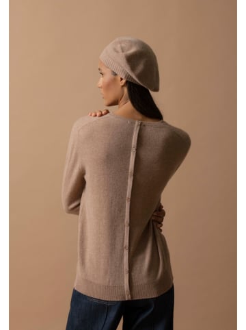Perfect Cashmere Kaszmirowy sweter w kolorze beżowym