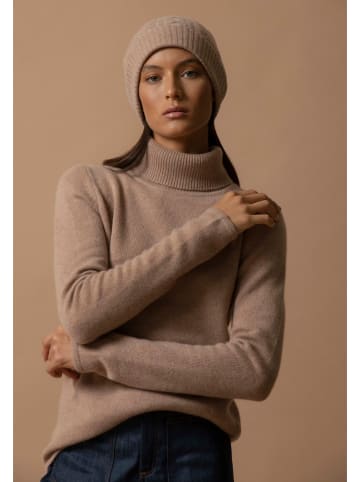 Perfect Cashmere Kaschmir-Rollkragenpullover in Beige