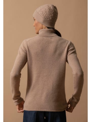 Perfect Cashmere Kaschmir-Rollkragenpullover in Beige