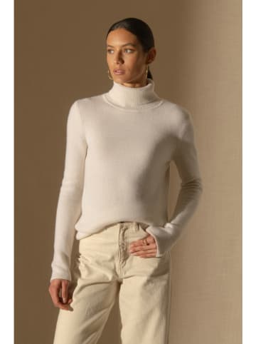Perfect Cashmere Kaschmir-Rollkragenpullover in Beige
