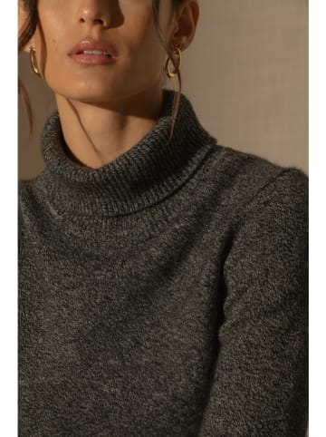 Perfect Cashmere Kaszmirowy golf w kolorze antracytowym