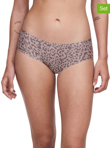 Chantelle 2er-Set: Pantys in Altrosa