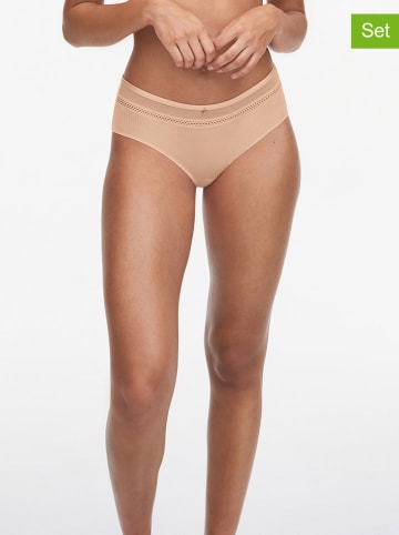 Chantelle 2er-Set: Slips in Beige