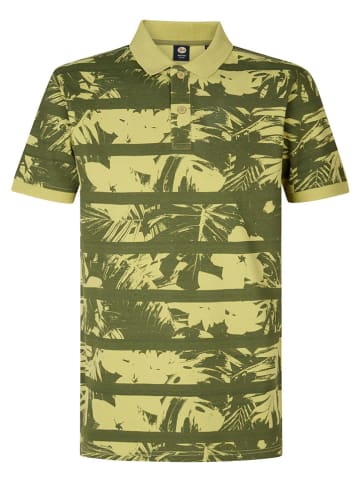 Petrol Poloshirt in Khaki/ Grün