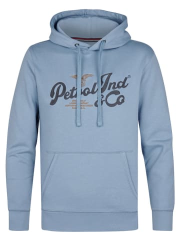 Petrol Hoodie "Kennewick" lichtblauw