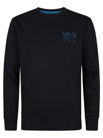 Petrol Sweatshirt in Schwarz