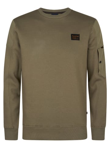 Petrol Sweatshirt "Pueblo" in Khaki