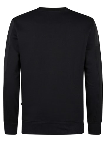 Petrol Sweatshirt "Pueblo" zwart