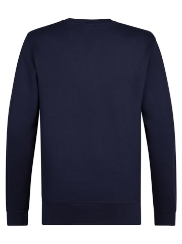 Petrol Sweatshirt "Dubuque" donkerblauw