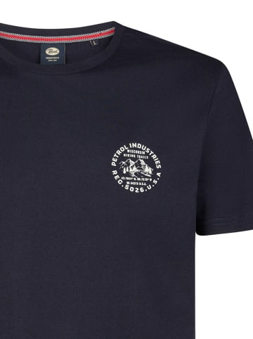 Petrol Shirt donkerblauw