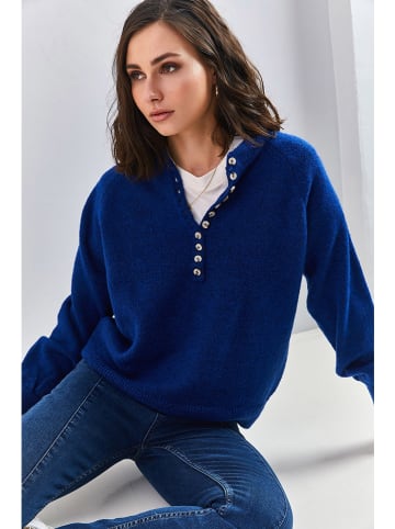 Bianco Lucci Sweter w kolorze niebieskim