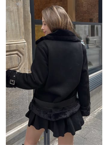 Bianco Lucci Kurtka przejściowa w kolorze czarnym