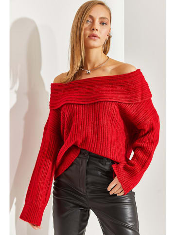 Bianco Lucci Pullover in Rot