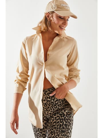 Bianco Lucci Koszula w kolorze beżowym